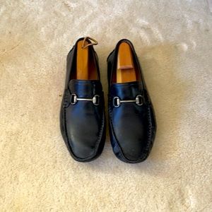 Leather loafers